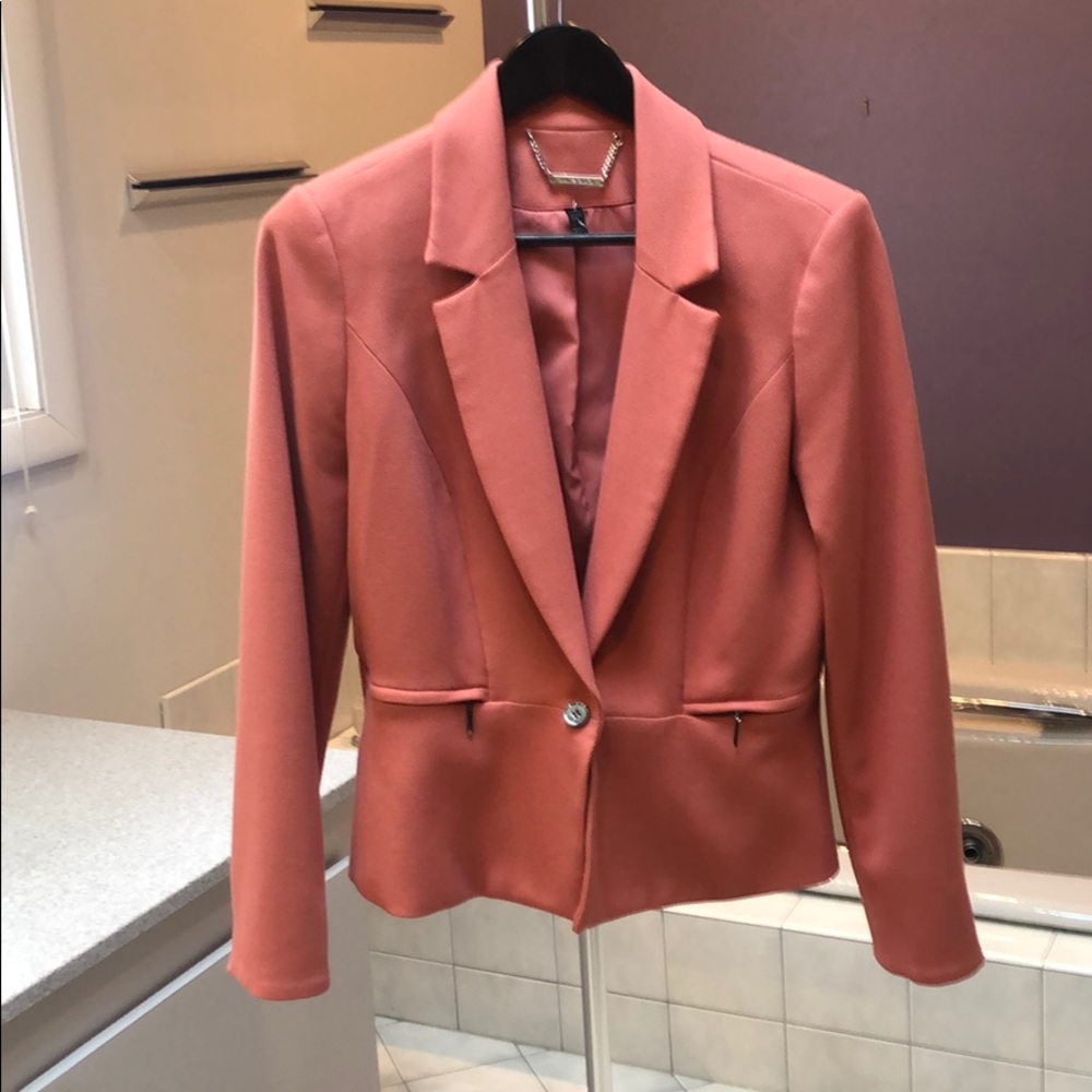 White House Black Market Rose Colored Blazer